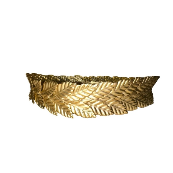 Elegant Caesar Laurel Leaf Gold Crown Costume Accessory for Halloween 👻 - Picture 6 of 13